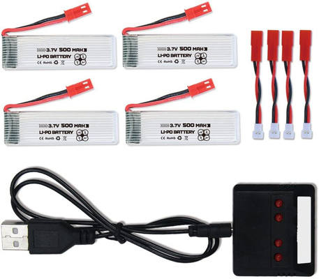 Bộ pin Li Ion Polymer có thể sạc lại NCM Pin Lipo 3.7V 500mAh