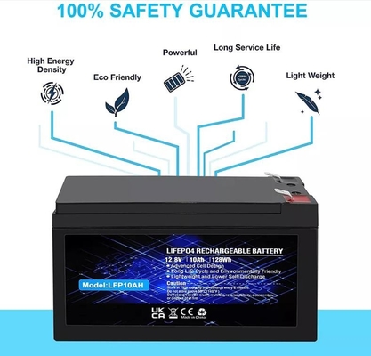 Pin Lithium Phosphate 12,8V 10Ah tích hợp trong pin sạc LiFePO4