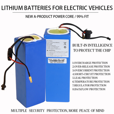 Pin di động 42V 15A Xe tay ga điện 13,5kg Pin sạc cỡ nhỏ
