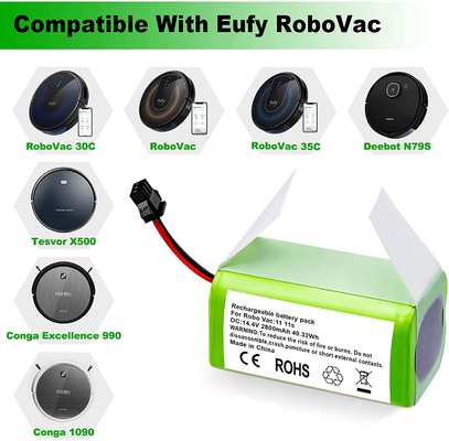 Máy hút bụi RoboVac Pin Lithium 11S 15C 15T 14.4V 2800mAh Pin Li Ion