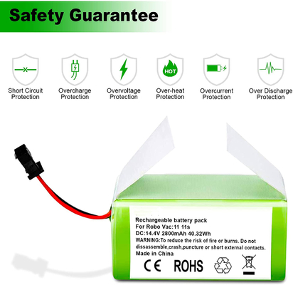 Máy hút bụi RoboVac Pin Lithium 11S 15C 15T 14.4V 2800mAh Pin Li Ion