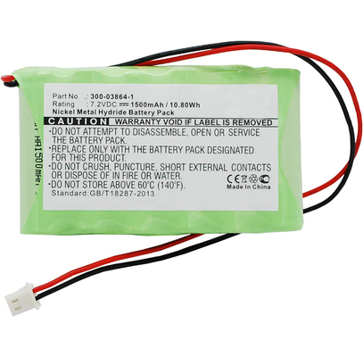 Pin Lithium Máy hút bụi Ni-MH 1500mAh Pin Li-ion 7.2V 300-03864-1