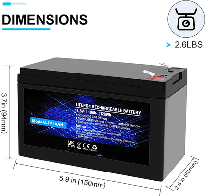 Pin sạc LFP Lithium Phosphate IP67 12.8V 100Ah Pin LiFePO4