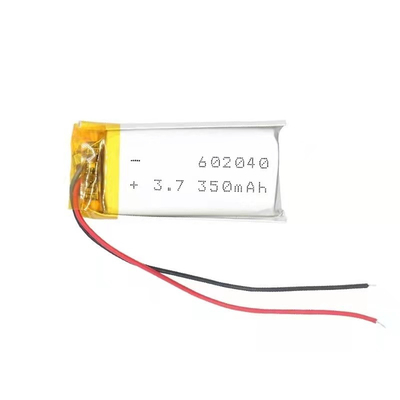 Pin sạc 1S1P 3.7V 500mah 602040 Pin Lithium Ion Thiết bị y tế