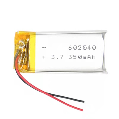 Pin sạc 1S1P 3.7V 500mah 602040 Pin Lithium Ion Thiết bị y tế