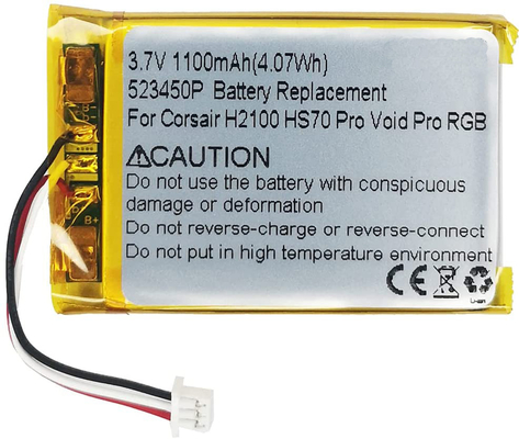 3.7V 1100mah Corsair Void Pro / Thay thế pin Corsair Void 523450P