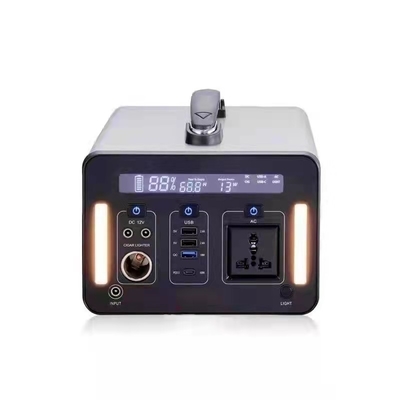 Trạm phát điện di động ngoài trời AC100V 270000mAh Máy phát điện năng lượng mặt trời 1000W 10kg