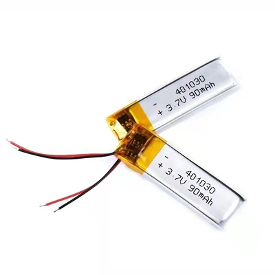 Pin Lithium Polymer 1S1P Pin Lithium Ion hình chữ nhật 90mAh 3.7v