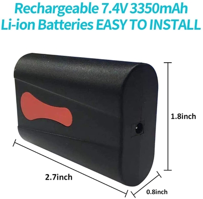 Máy sưởi chạy bằng pin lithium 3.7V Pin áo khoác nóng 7.7kg 7.4V