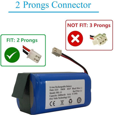 Bộ pin Lithium Ion chu kỳ sâu NCM 14.4V dành cho thiết bị gia dụng
